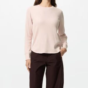 Uniqlo Waffle-Knit Long Sleeve - xs
